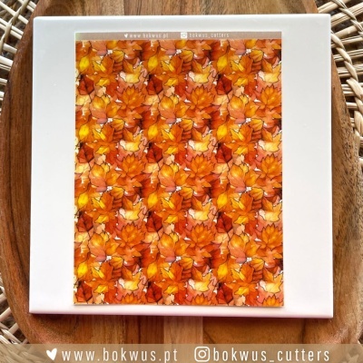 Papel tranfer - Folhas de Outono I