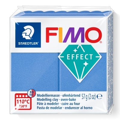 FIMO EFFECT - METALLIC BLUE | AZUL METALIZADO (Ref.31)