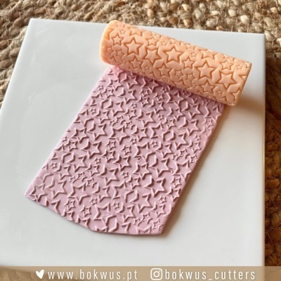 ROLO DE TEXTURA HD | ESTRELAS | BC1651