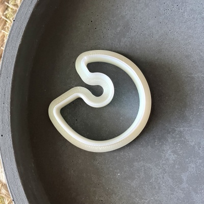 Cortador para argolas (3,5cm) (Espelho) - BC953