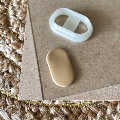 Cortador rectângulo arredondado 3,6cm - BC233