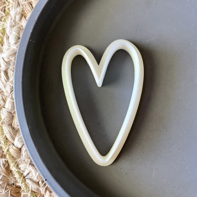 Cortador coração (6cm) (Espelho) BC981