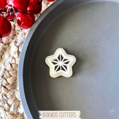 Cortador estrela de Natal (2cm) | BC1266