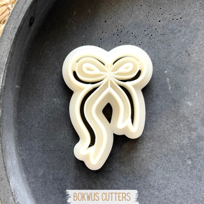 Cortador laço (4,5cm) | Versão espelhada | BC1279