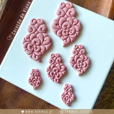 Cortador Coração de Viana | Disponível em 3 tamanhos