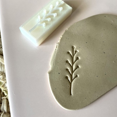 Carimbo floral -  BC932