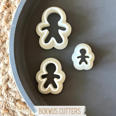 Conjunto de 3 cortadores Gingerman -  BC083