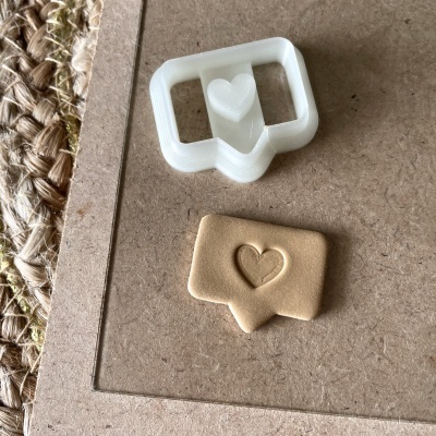 Cortador balão com embossing (3cm) - BC469