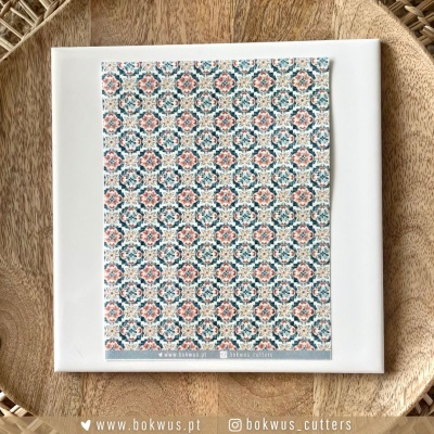 Papel tranfer - Mosaíco náutico