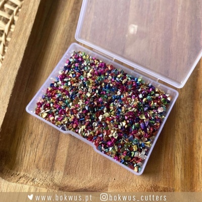 Vidro britado (2-4mm) - MULTICOR (28-30g)