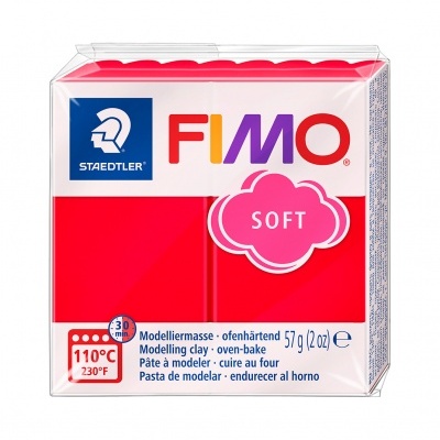 FIMO SOFT - INDIAN RED  (ref.24)