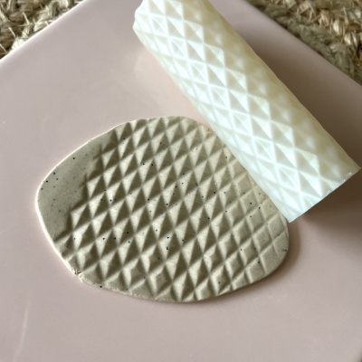 Rolo padrão losangos grandes - BC841