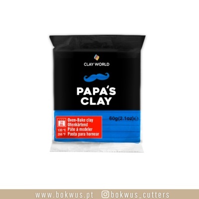 Papas's Clay 60g | AZUL OCEANO
