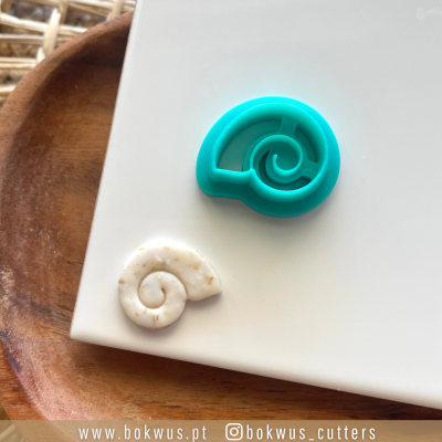 Cortador concha (2,1cm) | VERSÃO ESPELHADA | BC1508