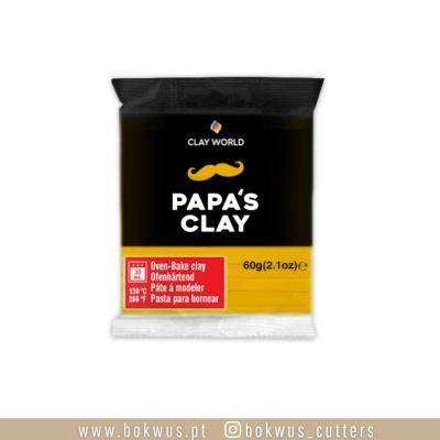 Papas's Clay 60g | AMARELO QUENTE