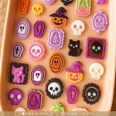 Halloween 2025 | Cortadores disponíveis individualmente ou em conjunto