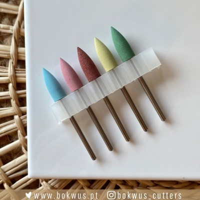 Conjunto de 5 brocas de silicone