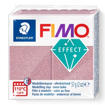 FIMO EFFECT - GLITTER ROSE GOLD (Ref.212)