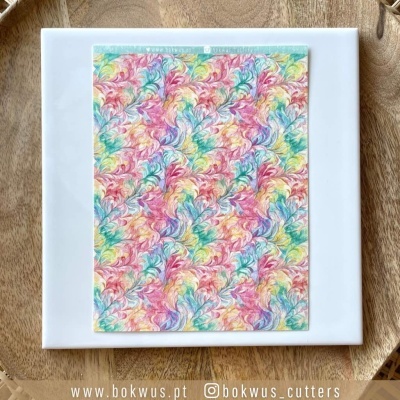 Papel tranfer - Aguarela I