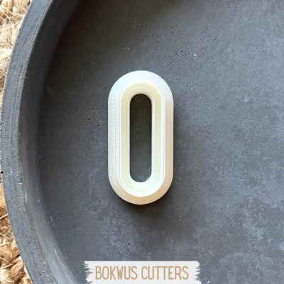 Cortador huggie com embossing (3,5cm) - BC1226