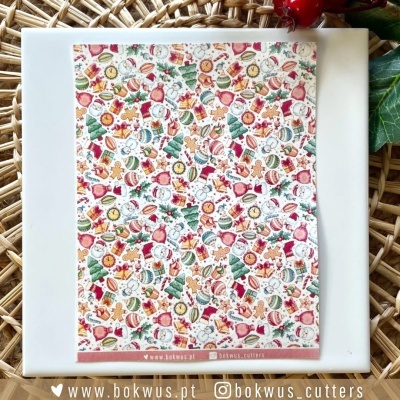 Papel tranfer - Natal