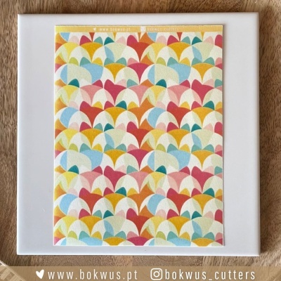 Papel tranfer - Groovy aguarela I