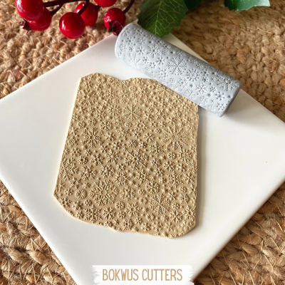 Rolo de textura HD | Flocos de neve | BC1259