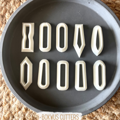 Conjunto de 10 cortadores básicos (3cm) BC1183