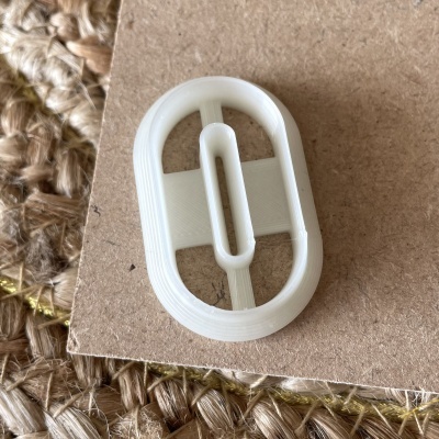 Cortador rectângulo arredondado 4,5cm (corte duplo) - BC238