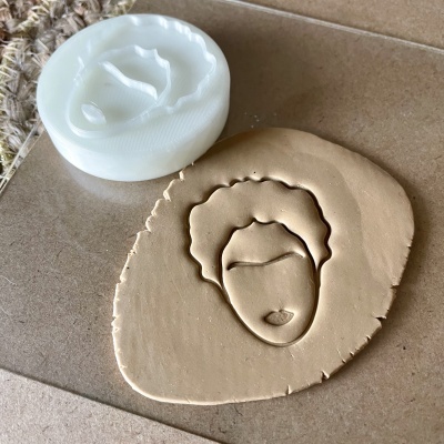 Carimbo Frida (4,5cm) - BC508