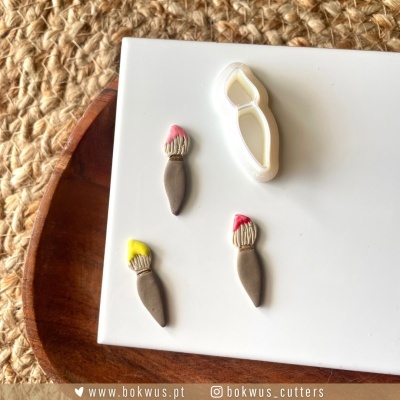 Cortador "De Volta à escola" | Pincel (3cm) | BC1174