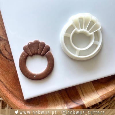 Cortador com embossing (4cm) | BC1626