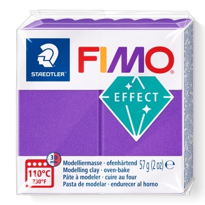 FIMO EFFECT - METALLIC LILAC | LILÁS METALIZADO (Ref.61)