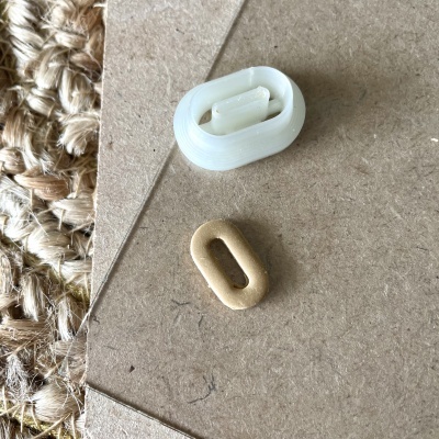 Cortador rectângulo arredondado 1,8cm (corte duplo) - BC241