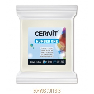 CERNIT NUMBER ONE - WHITE | BRANCO (250g) (REF.027)