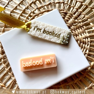 CARIMBO HD |  "I'm booked" | BC1652