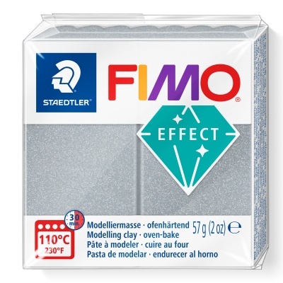 FIMO EFFECT - METALLIC SILVER  (ref.81)