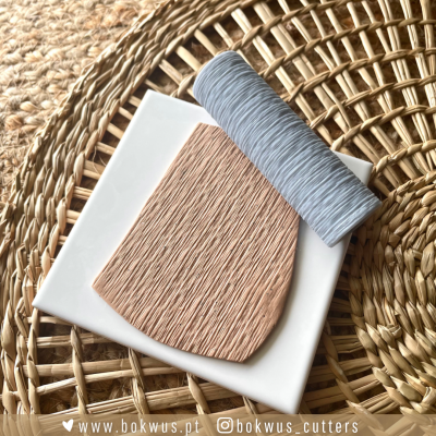 ROLO DE TEXTURA HD | AÇO ESCOVADO | BC1387