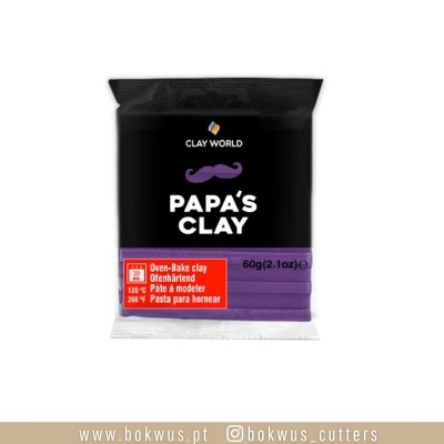 Papas's Clay 60g | ROXO
