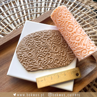 Rolo de textura HD | FLORAL | BC390