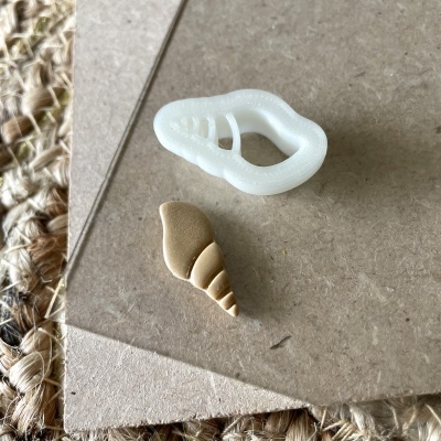 Cortador búzio com embossing - BC438