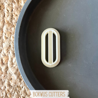 Cortador huggie com embossing (3,5cm) -  BC1214