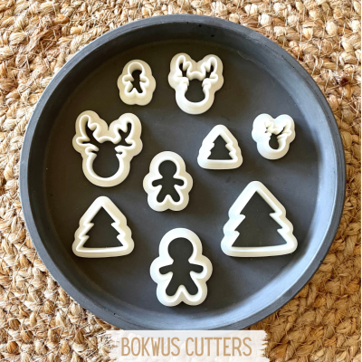 Conjunto de 9 cortadores (3 tamanhos ) -  BC1200