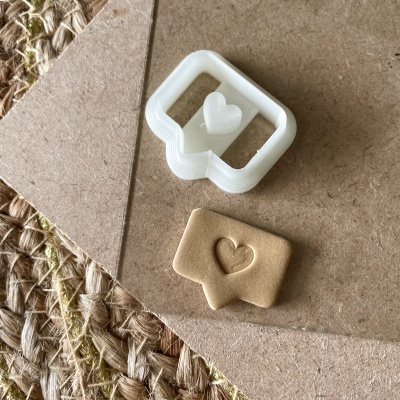 Cortador balão com embossing (2,5cm) -  BC468