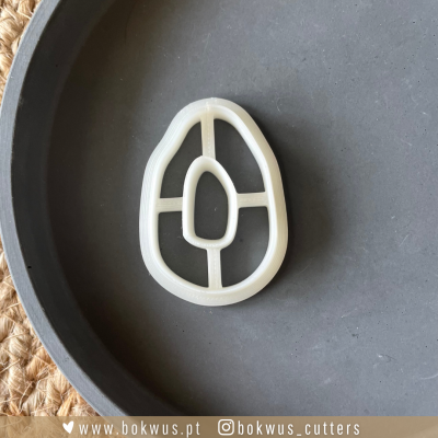 Cortador orgânico 4,5cm | VERSÃO ESPELHADA | BC1354