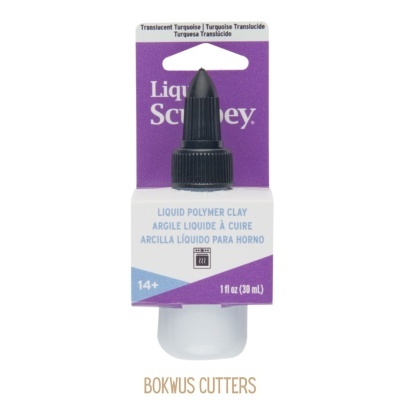 Sculpey líquido - TURQUESA TRANSLÚCIDO (30ml)