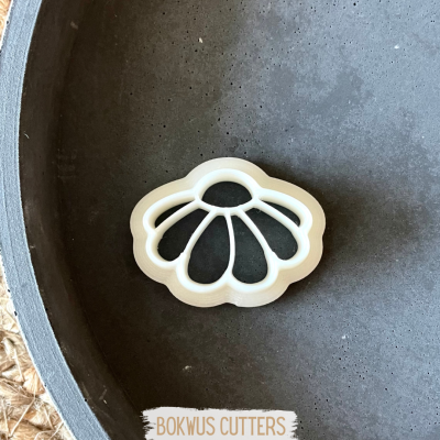 Cortador flor com embossing (3cm) - BC1156