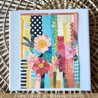 Papel tranfer - Scrapbooking