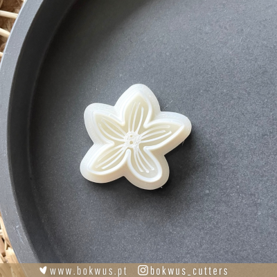 Cortador flor de laranjeira com embossing (3cm) | BC1417