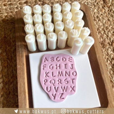 Carimbos de Letras Maiúsculas